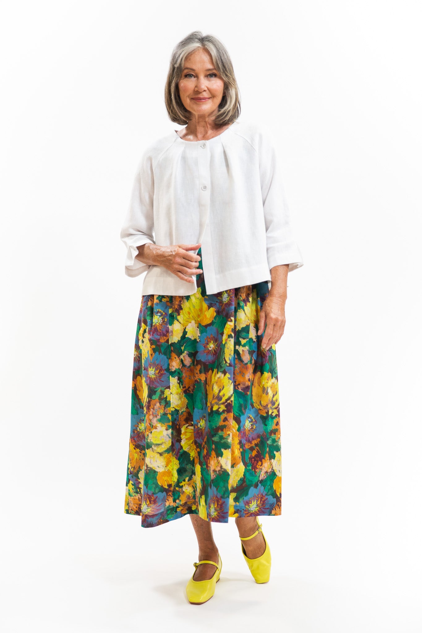 Cornelia Jacket | White