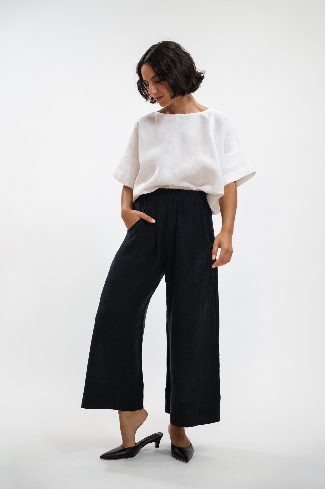 Oliver Pant | Black Crush