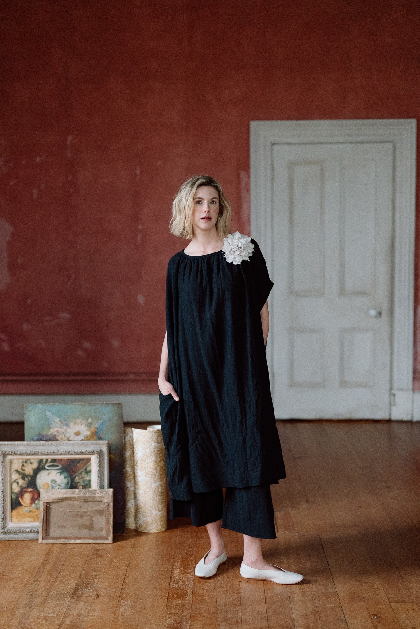 Poppy Dress | Black Crush